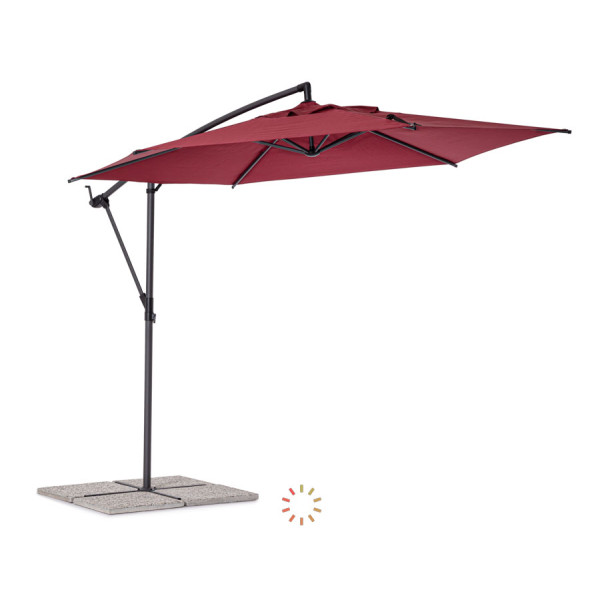 SOMBRILLA BRAZO TROPEA 3M ANT-BURGUND