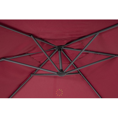 comprar SOMBRILLA BRAZO TROPEA 3M ANT-BURGUND online de BIZZOTTO desde 183,28 €