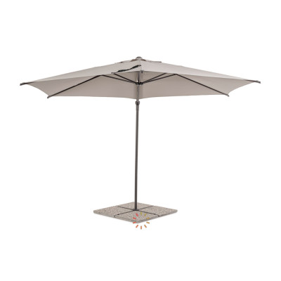 comprar SOMBRILLA EXCÉNTRICA RICA 3.3M ANTR-GRIS online de BIZZOTTO desde 203,64 €