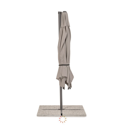comprar SOMBRILLA EXCÉNTRICA RICA 3.3M ANTR-GRIS online de BIZZOTTO desde 203,64 €