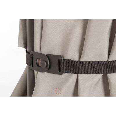 comprar SOMBRILLA EXCÉNTRICA RICA 3.3M ANTR-GRIS online de BIZZOTTO desde 203,64 €