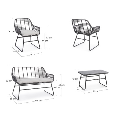 comprar CONJUNTO C-COJ BURREL DE EXTERIOR | BIZZOTTO OFERTA SOLO HASTA EL 15 DE JUNIO 2024 online de BIZZOTTO desde 471,90 €