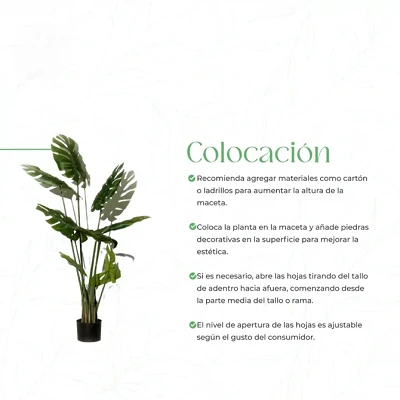 comprar Costilla de Adán - 80 cm - Monstera artificial online de desde 38,05 € comprar Costilla de Adán - 80 cm - Monstera artificial online de desde 38,05 €