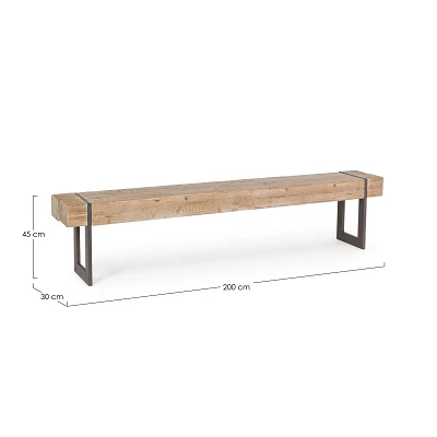 comprar BANCO GARRETT - Madera de abeto y estructura de acero industrial online de BIZZOTTO desde 302,74 € comprar BANCO GARRETT - Madera de abeto y estructura de acero industrial online de BIZZOTTO desde 302,74 €