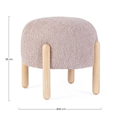 comprar TABURETE DAYLA | Diseño vintage en buclé online de BIZZOTTO desde 78,65 € comprar TABURETE DAYLA | Diseño vintage en buclé online de BIZZOTTO desde 78,65 €
