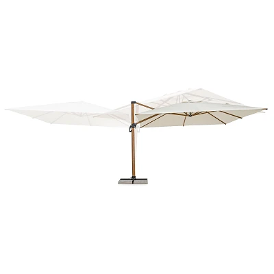 comprar SOMBRILLA EXCÉNTRICA ORION 4X4 | Natural/Beige – Sombra inteligente con diseño natural online de BIZZOTTO desde 1,165.23