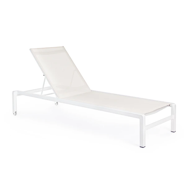 TUMBONA KONNOR  BLANCO | Apilable - Con ruedas  CX21
