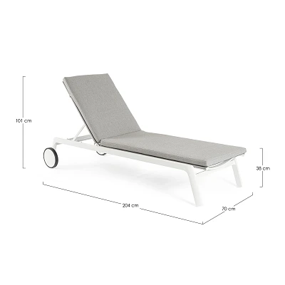 comprar TUMBONA JALISCO | Con Ruedas y Cojines- BLANCO WG20 online de desde 618,55 € comprar TUMBONA JALISCO | Con Ruedas y Cojines- BLANCO WG20 online de desde 618,55 €