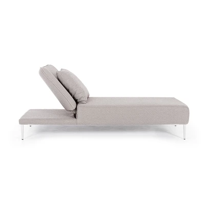 comprar TUMBONA VIPER BLANCA | INDIVIDUAL - CON COJÍN | QS20/SAND online de Bizzotto Homemotion desde 1,110.78