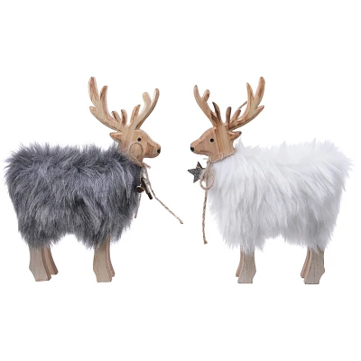 comprar CIERVOS DE MADERA CON PELO |Motivo Navideño|Decoracion arbol Navidad online de desde 6,55 € comprar CIERVOS DE MADERA CON PELO |Motivo Navideño|Decoracion arbol Navidad online de desde 6,55 €