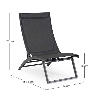 comprar TUMBONA LOUNGE TAYLOR | RECLINABLE online de BIZZOTTO desde 175,33 €