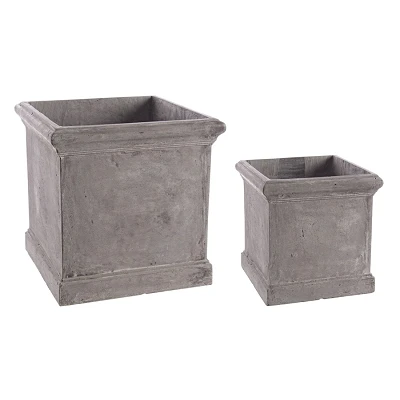 comprar SET2 MACETERO CEMENT CUAD GRIS online de BIZZOTTO desde 191,66 € comprar SET2 MACETERO CEMENT CUAD GRIS online de BIZZOTTO desde 191,66 €