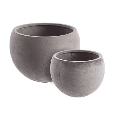 comprar SET2 MACETERO CEMENT ESFERA GRIS online de BIZZOTTO desde 189,49 € comprar SET2 MACETERO CEMENT ESFERA GRIS online de BIZZOTTO desde 189,49 €