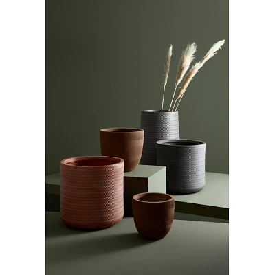 comprar SET2 MACETERO TRESSAGE CILINDRO ALTO ANTRACITA online de BIZZOTTO desde 294,03 € comprar SET2 MACETERO TRESSAGE CILINDRO ALTO ANTRACITA online de BIZZOTTO desde 294,03 €