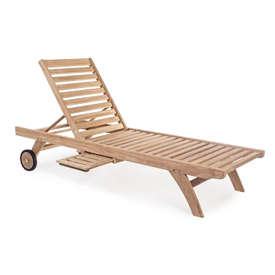 comprar Tumbona MARYLAND de Teca con Ruedas | Diseño Premium Sostenible online de BIZZOTTO desde 810,22 €