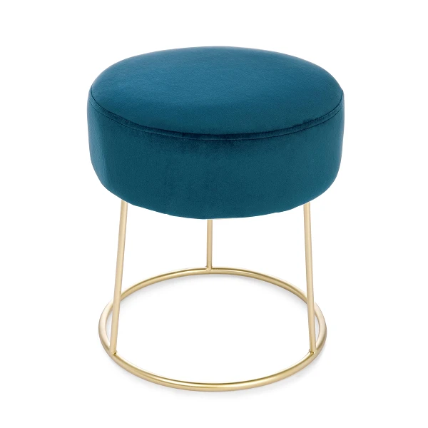 TABURETE CLARISSA D35 de Bizzotto | Glamour y Terciopelo en Varios Colores