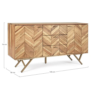 comprar APARADOR 2 Puertas - 3 Cajones RAIDA online de Bizzotto Homemotion desde 873,38 € comprar APARADOR 2 Puertas - 3 Cajones RAIDA online de Bizzotto Homemotion desde 873,38 €