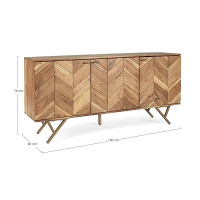 comprar APARADOR 3 Puertas RAIDA online de Bizzotto Homemotion desde 995,35 € comprar APARADOR 3 Puertas RAIDA online de Bizzotto Homemotion desde 995,35 €