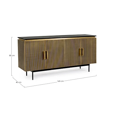 comprar APARADOR 4 Puertas VIRAT online de Bizzotto Homemotion desde 1,603.01