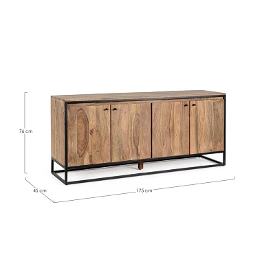 comprar APARADOR 4 Puertas NARTAN online de Bizzotto Homemotion desde 1,317.69