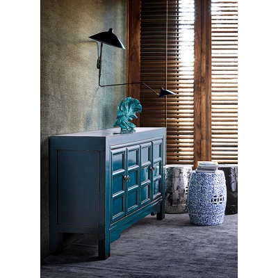 comprar APARADOR 4 Puertas JINAN AZUL OSC online de Bizzotto Homemotion desde 1,452.73 comprar APARADOR 4 Puertas JINAN AZUL OSC online de Bizzotto Homemotion desde 1,452.73