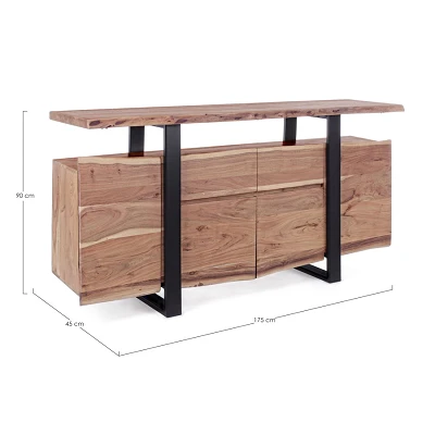 comprar APARADOR 4 Puertas - 2 Cajones ARTUR online de Bizzotto Homemotion desde 1,607.36