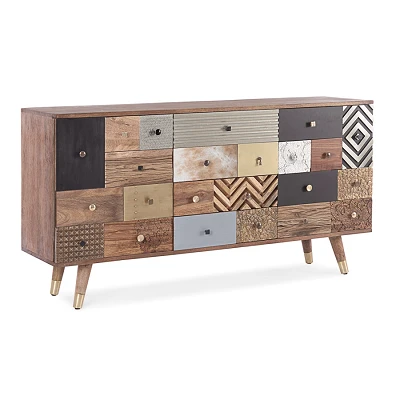 comprar APARADOR 2 Puertas - 4 Cajones DHAVAL online de Bizzotto Homemotion desde 1,461.44