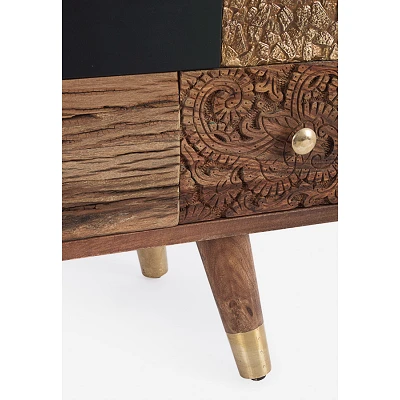 comprar APARADOR 2 Puertas - 4 Cajones DHAVAL online de Bizzotto Homemotion desde 1,461.44