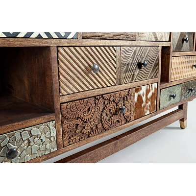 comprar APARADOR 2 Puertas - 11 Cajones DHAVAL online de Bizzotto Homemotion desde 1,565.98
