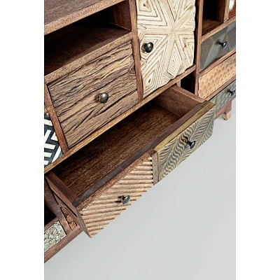 comprar APARADOR 2 Puertas - 11 Cajones DHAVAL online de Bizzotto Homemotion desde 1,565.98