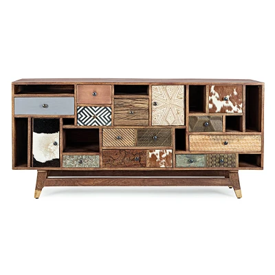 comprar APARADOR 2 Puertas - 11 Cajones DHAVAL online de Bizzotto Homemotion desde 1,565.98