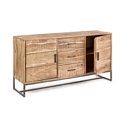 comprar APARADOR 2 Puertas - 3 Cajones ELMER S online de Bizzotto Homemotion desde 1,004.06