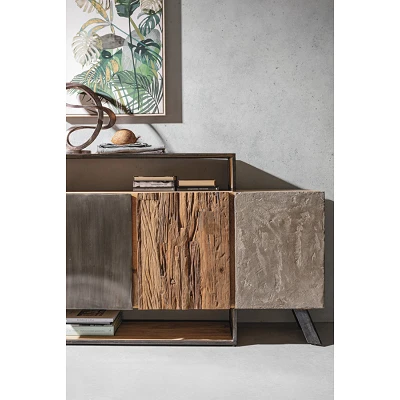 comprar APARADOR 3 Puertas MANCHESTER online de Bizzotto Homemotion desde 1,385.21