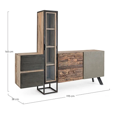 comprar APARADOR 2 Puertas - 2 Cajones MANCHESTER online de Bizzotto Homemotion desde 1,241.46