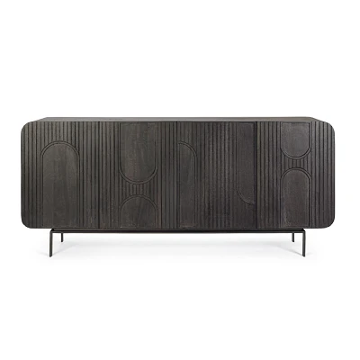 comprar APARADOR 4 Puertas ORISSA NERO online de Bizzotto Homemotion desde 1,518.07 comprar APARADOR 4 Puertas ORISSA NERO online de Bizzotto Homemotion desde 1,518.07