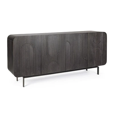 comprar APARADOR 4 Puertas ORISSA NERO online de Bizzotto Homemotion desde 1,518.07 comprar APARADOR 4 Puertas ORISSA NERO online de Bizzotto Homemotion desde 1,518.07
