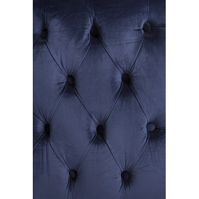 comprar SOFÁ con 2 plazas, TENBURY AZUL OSCURO online de Bizzotto Homemotion desde 1,130.38