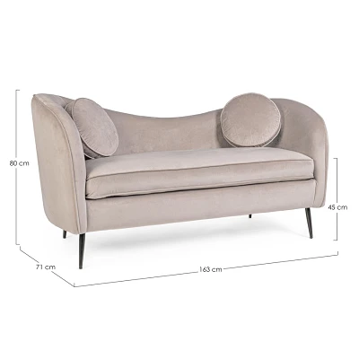 comprar SOFÁ con 2 plazas, CANDIS GRIS CLARO online de BIZZOTTO desde 818,93 € comprar SOFÁ con 2 plazas, CANDIS GRIS CLARO online de BIZZOTTO desde 818,93 €