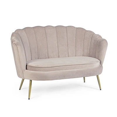 comprar SOFÁ con 2 plazas, GILIOLA GRIS CLARO online de BIZZOTTO desde 712,21 €