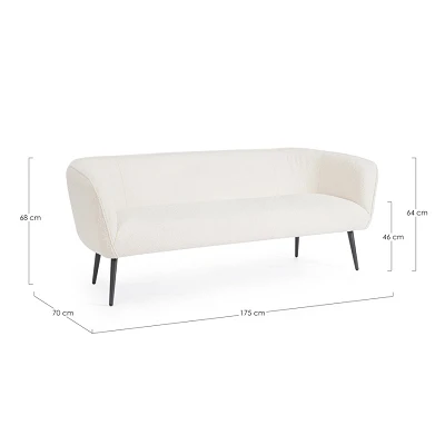 comprar SOFÁ con 3 plazas, AVRIL BLANCO BUCLÉ online de BIZZOTTO desde 847,24 € comprar SOFÁ con 3 plazas, AVRIL BLANCO BUCLÉ online de BIZZOTTO desde 847,24 €