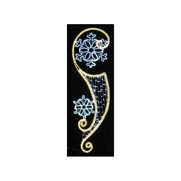 CRN147 MOTIVO LUMINOSO GUIRNALDA LED