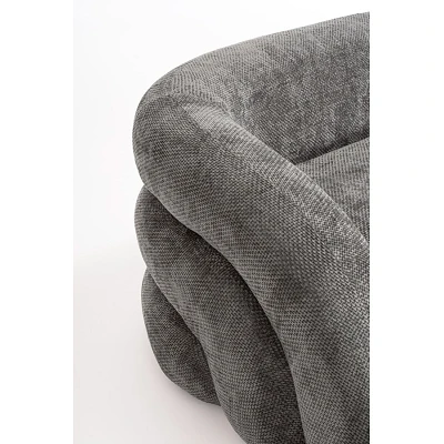 comprar SOFÁ con 3 plazas, CLEMENCE GRIS OSCURO online de BIZZOTTO desde 1,269.77