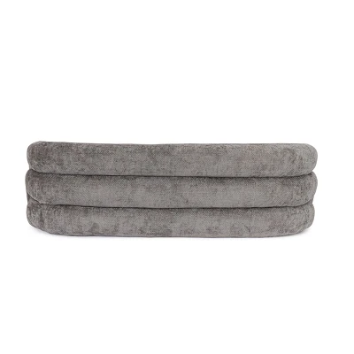 comprar SOFÁ con 3 plazas, CLEMENCE GRIS OSCURO online de BIZZOTTO desde 1,269.77