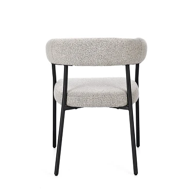 comprar SILLA C-R GIAELE NEGRO/VISON online de BIZZOTTO desde 172,06 €