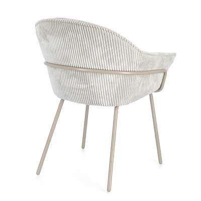 comprar SILLA C-BR CASSIDY NERO/GRIS CLARO online de BIZZOTTO desde 200,38 €