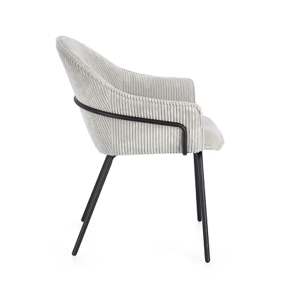 comprar SILLA C-BR CASSIDY NERO/GRIS CLARO online de BIZZOTTO desde 200,38 €