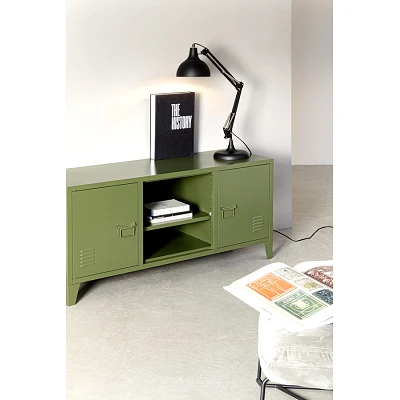 comprar MUEBLE TV 2 Puertas CAMBRIDGE VERDE online de Yes desde 224,33 €