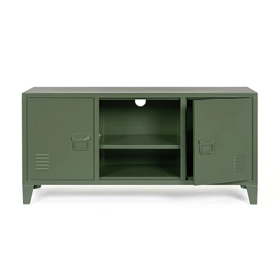 comprar MUEBLE TV 2 Puertas CAMBRIDGE VERDE online de Yes desde 224,33 €