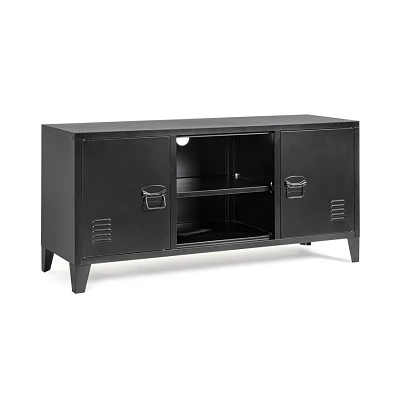 comprar MUEBLE TV 2 Puertas CAMBRIDGE NEGRO online de Yes desde 224,33 €