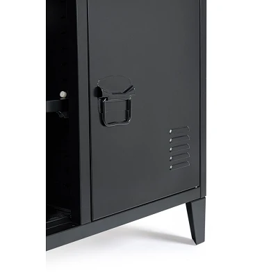 comprar MUEBLE TV 2 Puertas CAMBRIDGE NEGRO online de Yes desde 224,33 €